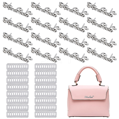 16 Sets Alloy Handmade Label Tags FIND-PH0060-38P-1