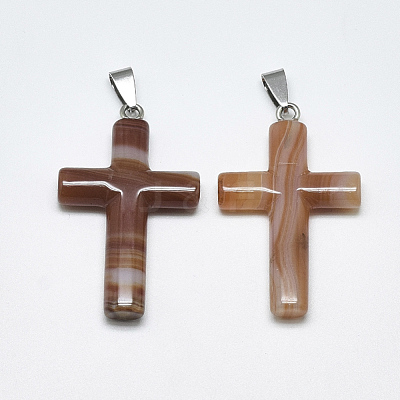 Natural Carnelian Pendants G-T122-18F-1