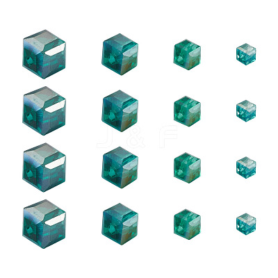 Electroplate Glass Beads Strands EGLA-TA0001-03B-1