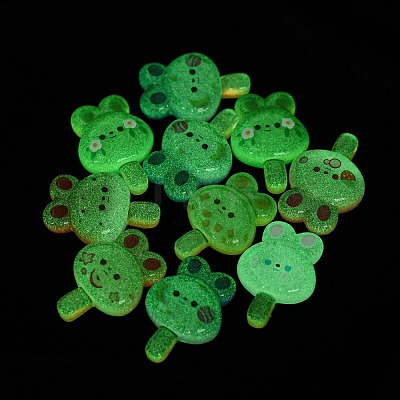 Luminous Resin Cabochons CRES-M020-04-1