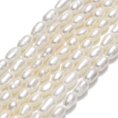 Natural Cultured Freshwater Pearl Beads Strands PEAR-J006-03E-1