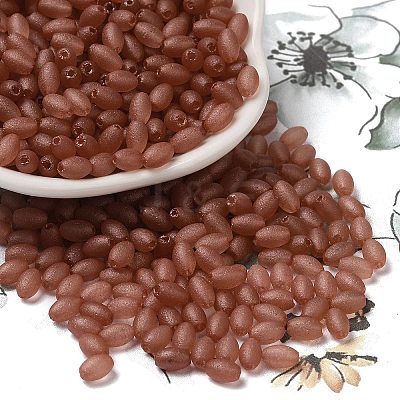 Transparent Colours Glass Round Beads SEED-F006-03A-01-1