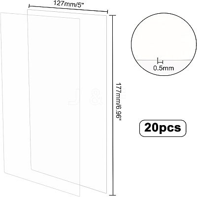 PMMA Clear Board DIY-WH0076-30-1