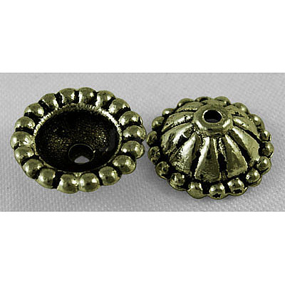 Tibetan Antique Bronze Metal Caps LS-MLF0767Y-NF-1