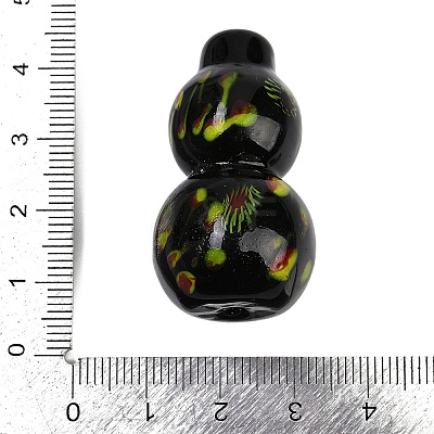 Handmade Lampwork Beads LAMP-Q005-08D-1