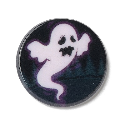 Halloween Series Acrylic Cbabochons OACR-M012-14-1