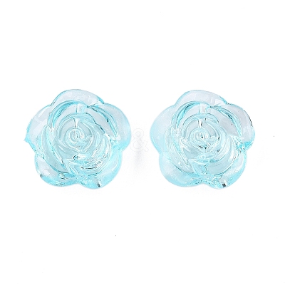 Transparent Acrylic Beads OACR-N137-32B-1