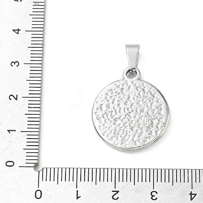304 Stainless Steel Pendants Rhinestone Settings SA-CBA34D4-04P-1