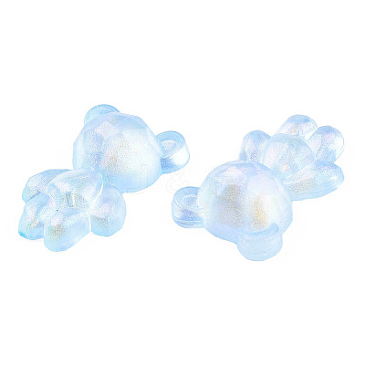 Transparent Acrylic Cabochons MACR-N015-05E-1
