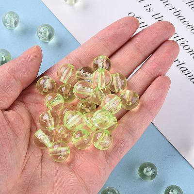 Transparent Acrylic Beads MACR-S370-A12mm-728-1