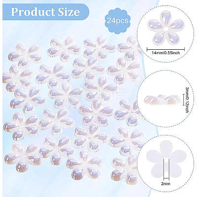 ABS Plastic Beads FIND-BC0002-99-1