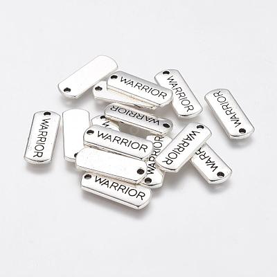 Tibetan Style Alloy Rectangle Pendants X-TIBEP-Q043-050-RS-1