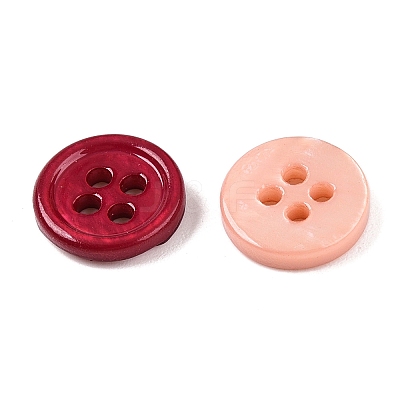 Freshwater Shell Buttons BUTT-T013-02-1