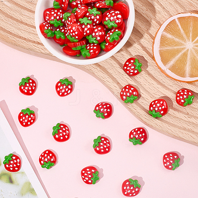 60Pcs Resin Decoden Cabochons CRES-SC0003-15-1