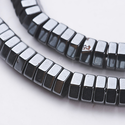 Non-magnetic Synthetic Hematite Bead Strands G-K225-04A-1