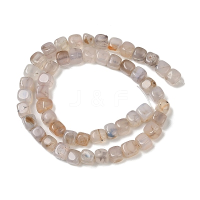 Natural Dragon Veins Agate Beads Strands G-G177-E15-01-1