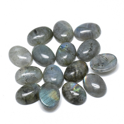 Natural Labradorite Cabochons G-T073-20-12x16-1
