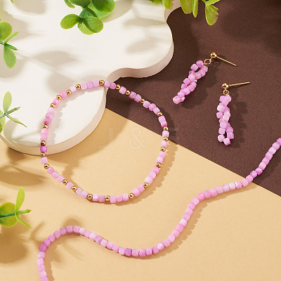 1 Strand Natural Freshwater Shell Dyed Beads Strands SHEL-TA0001-44B-1