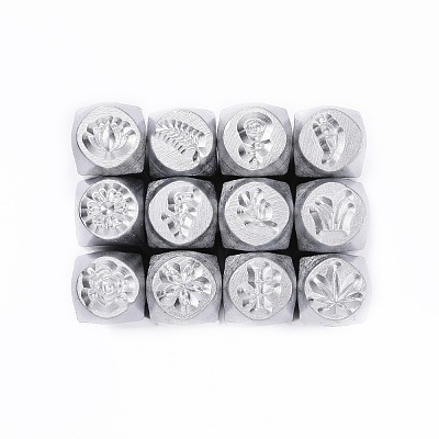 Iron Metal Stamps AJEW-L060-03G-1