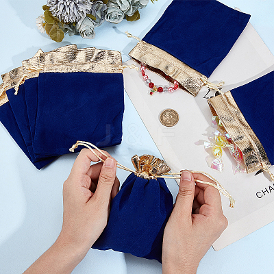 Velvet Jewelry Pouches Bags TP-BBC0001-09C-04-1