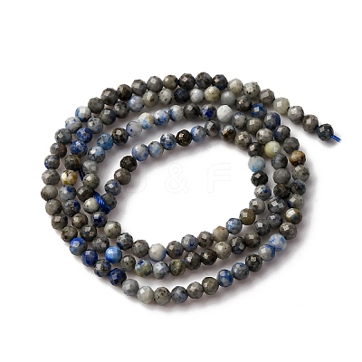 Natural Lapis Lazuli Beads Strands G-L629-B01-3mm-01-1