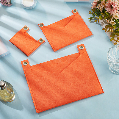 3Pcs 3 Style Felt Bags Organizer Insert PURS-WR0006-87C-1
