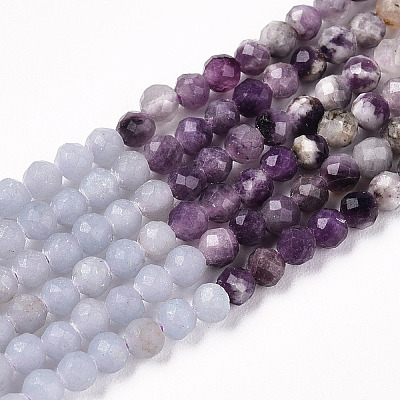 Natural Mixed Gemstone Beads Strands G-D080-A01-02-35-1