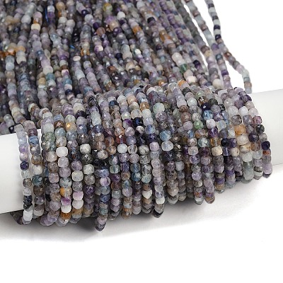 Natural Fluorite Beads Strands G-L628-D06-01-1