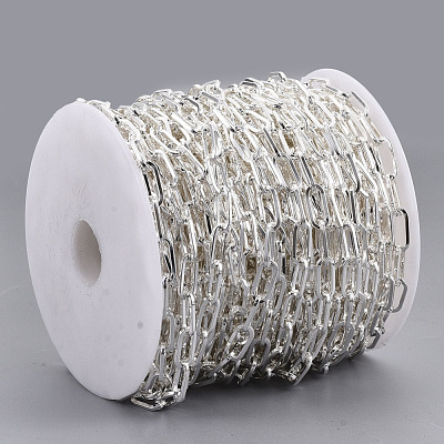 Unwelded Iron Paperclip Chains CH-S125-02F-S-1