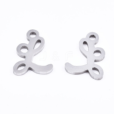 Non-Tarnish 201 Stainless Steel Charms STAS-T044-217P-L-1