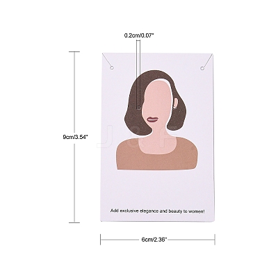Cardboard Jewelry Display Cards CDIS-H002-02-1