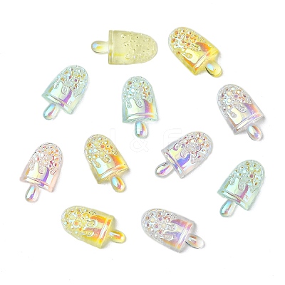 200Pcs Ice Cream Resin Cabochons MRMJ-CJ0001-20-1