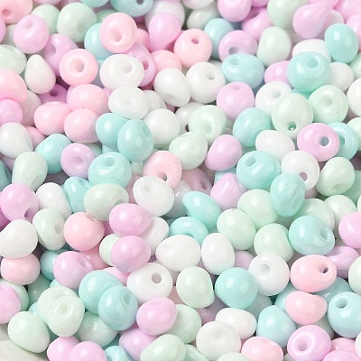 6/0 Opaque Baking Paint Glass Seed Beads X1-SEED-M012-02A-33-1