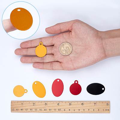 Pet Aluminium Pendants ALUM-SC0001-02A-1