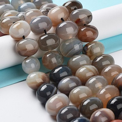 Natural Agate Beads Strands G-G021-03A-05-1