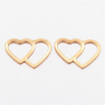 Ion Plating(IP) 304 Stainless Steel Linking Rings STAS-K111-01G-1