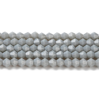 Opaque Solid Color Imitation Jade Glass Beads Strands LS-GLAA-F029-P4mm-14-1