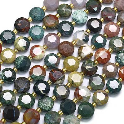 Natural Ocean Jasper Beads Strands G-C116-A140-01-1
