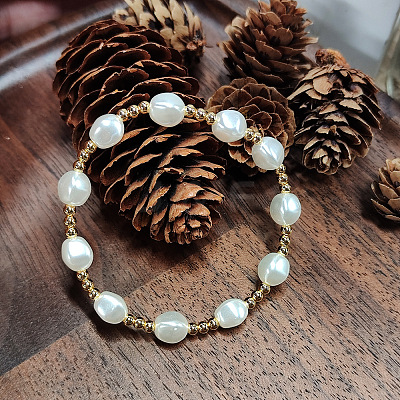 Baroque Style Pearl Multi-strands Bracelets for Women FF8225-1