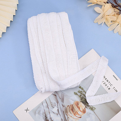 Polyester Tassel Fringe Trimming OCOR-WH0090-006B-1