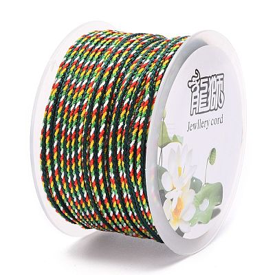 Multi-Color Decorative Braided Nylon Cord NWIR-Z003-E07-1