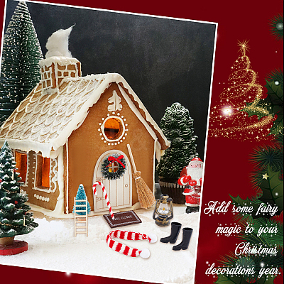 Christmas Theme Mini Display Decoration Kit AJEW-WH0291-32-1