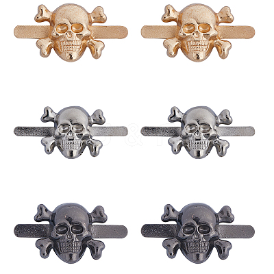 30Pcs 3 Colors Zinc Alloy Bag Decorative Buckle Clips FIND-GF0005-14-1