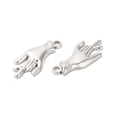 Non-Tarnish 304 Stainless Steel Pendants STAS-L268-041P-1