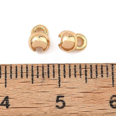 SHEGRACE Brass Bead Tips XGRQ6M684-914G-1