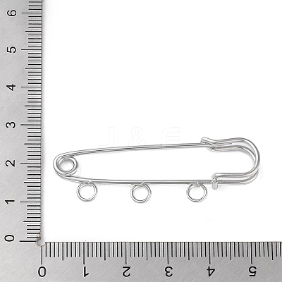 Iron Brooch Findings FIND-D036-03P-1