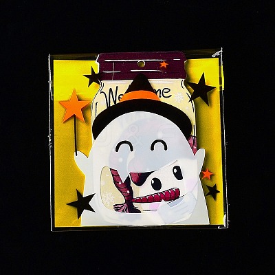 Halloween Theme Plastic Bakeware Bag ABAG-F007-01A-1