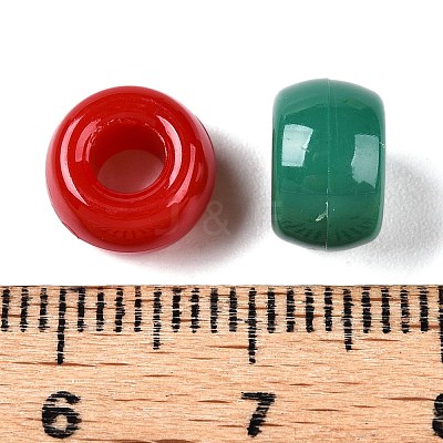 Opaque Plastic Beads KY-T025-01-M01-1