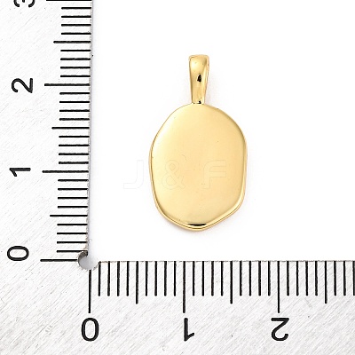 Brass Enamel Pendants KK-Z084-15G-01-1