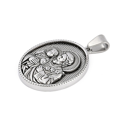 304 Stainless Steel Pendants LS-STAS-M103-01AS-02-1